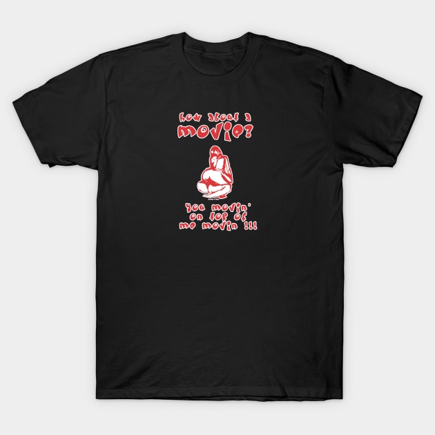 How About A Movie? T-Shirt by jrolland